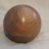 Kugel Tierurne aus Holz Nußbaum ca. 500ml