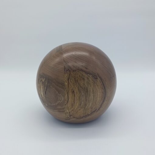 Kugel Tierurne Nußbaum Volumen ca. 1500ml – Bild 2